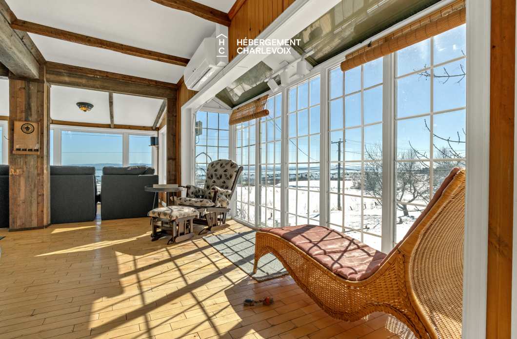 CHIC-645 - Maison avec vue imprenable sur le fleuve